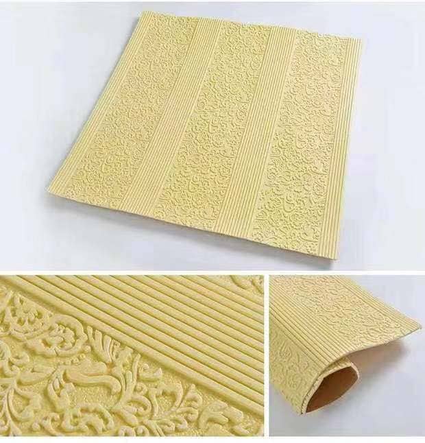 Xốp dán tường 3d giả giấy